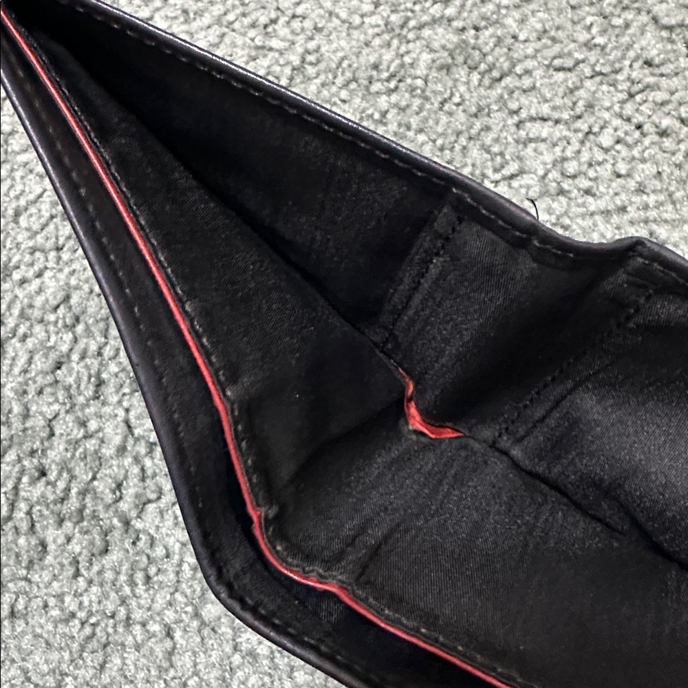 Tumi Alpha Double Billfold Wallet - Black Nylon / Leather - Picture 6 of 8